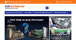 Desktop Screenshot of generatoare-curent.com
