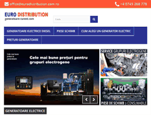 Tablet Screenshot of generatoare-curent.com